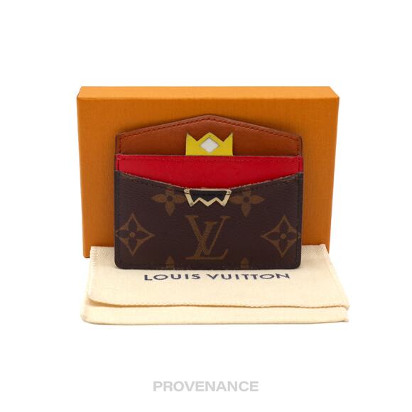 🔴 Louis Vuitton Card Holder Wallet - Tribal Mask Monogram - Picture 1 of 7